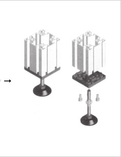 鋁型材端面連接板二維圖3 鋁型材端面連接板二維圖3