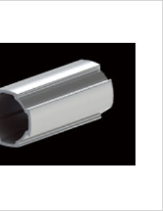 D28-A鋁合金精益管型材三維圖 D28-A鋁合金精益管型材三維圖