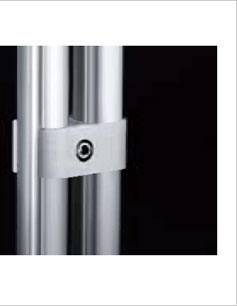 精益管雙卡環連接扣件三維圖 精益管雙卡環連接扣件三維圖