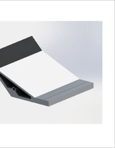 7070角鋁型材三維圖 7070角鋁型材三維圖