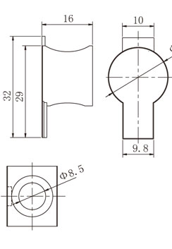 鋁型材內置連接件物理參數