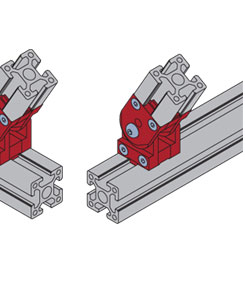 鋁型材活動鉸鏈安裝示意圖2 鋁型材活動鉸鏈安裝示意圖2