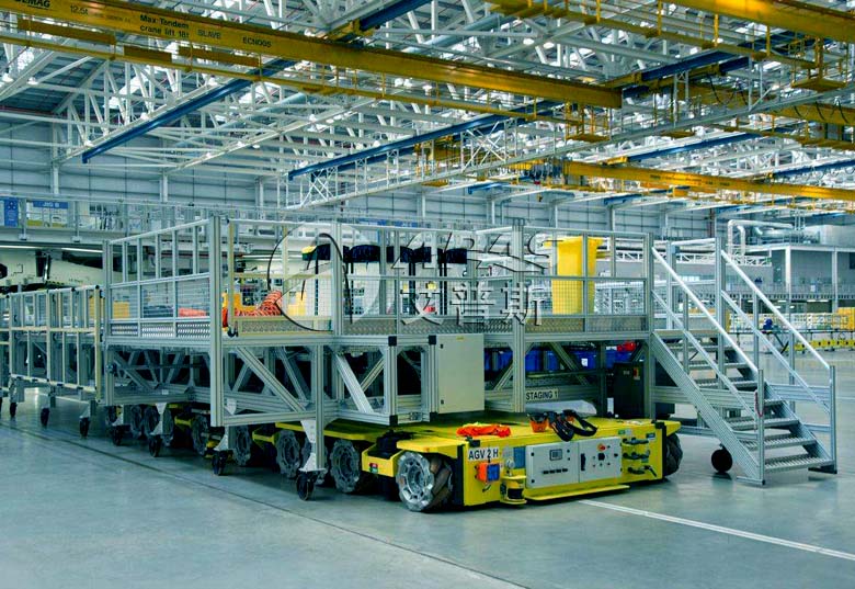 鋁型材移動檢修平臺 鋁型材移動檢修平臺