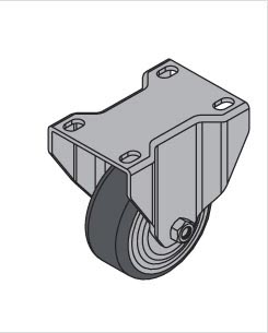 平板腳輪3D模型 平板腳輪3D模型