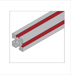 平封槽條安裝示意圖 平封槽條安裝示意圖