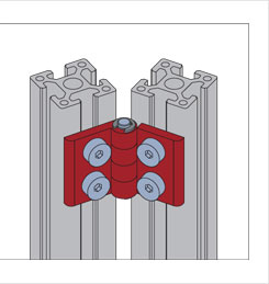 尼龍合頁安裝示意圖 尼龍合頁安裝示意圖