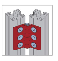 鋅合金合頁安裝示意圖 鋅合金合頁安裝示意圖