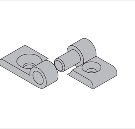 可拆卸合頁3D模型 可拆卸合頁3D模型